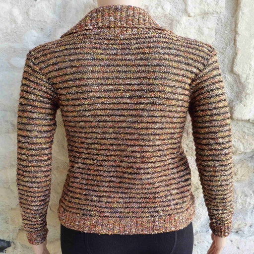Lurex striped jumper