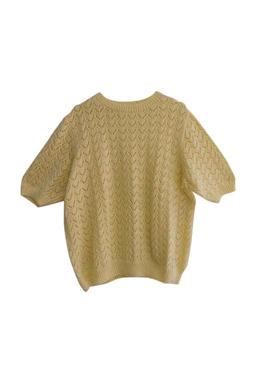 Open knit top