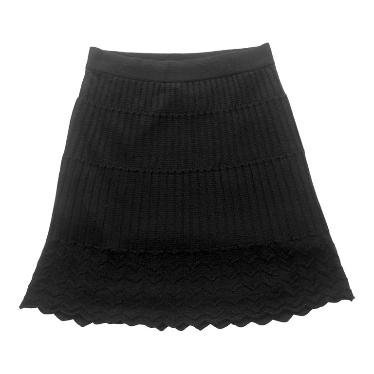 Missoni knit skirt