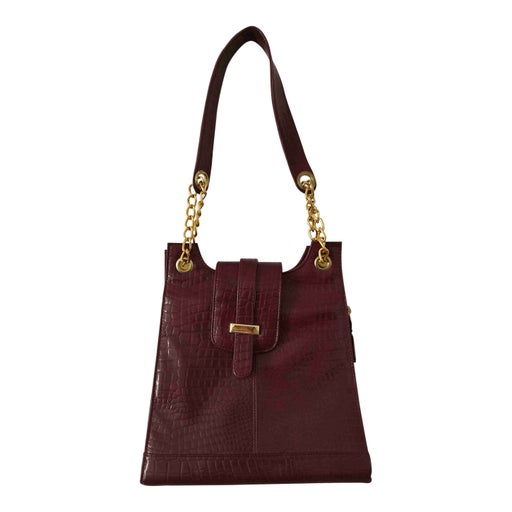Croc embossed bag