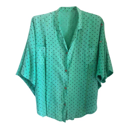 Polka dot blouse