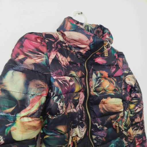 Quilted down jacket