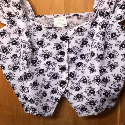 Floral crop top