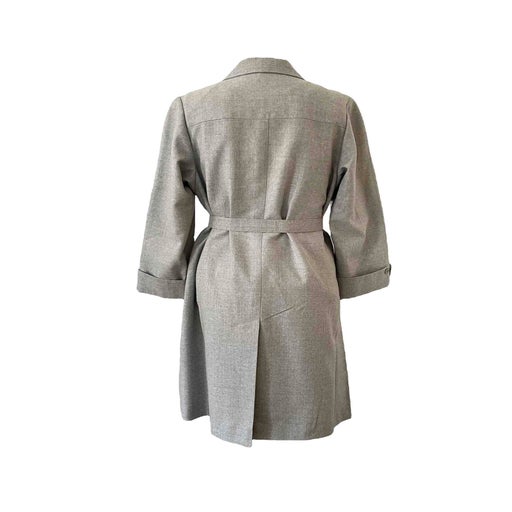 60's belted coat