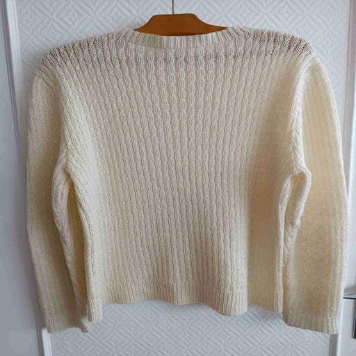 Cable knit cardigan