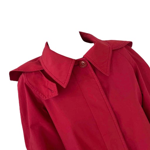 Hooded trench coat