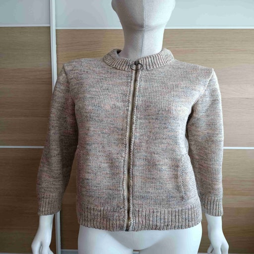 Zipped cardigan