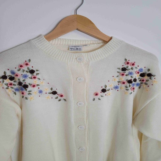 Embroidered cardigan