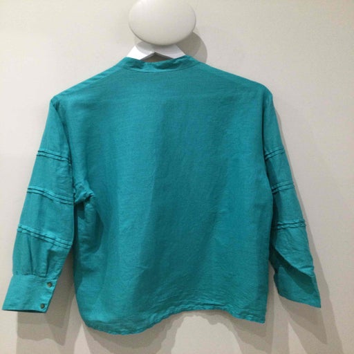 Linen and cotton blouse