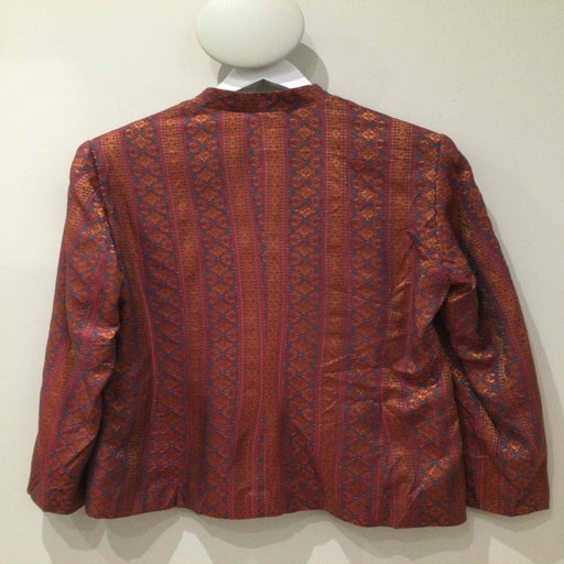 Mandarin collar jacket