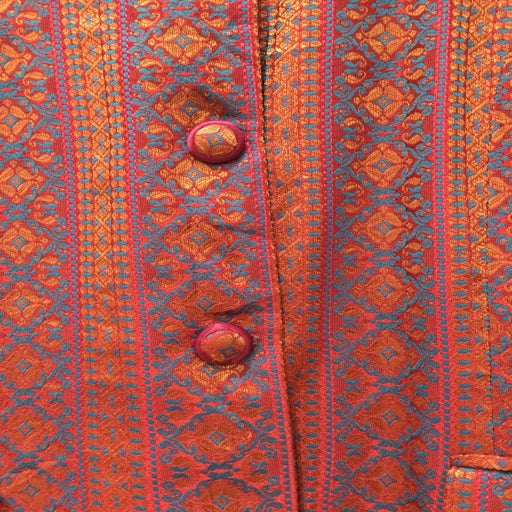 Mandarin collar jacket