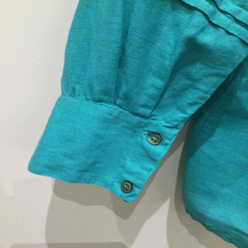 Linen and cotton blouse