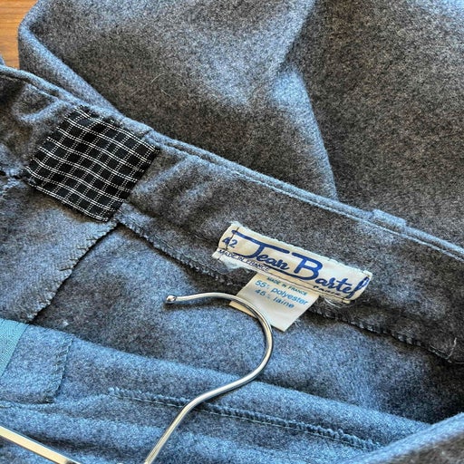 70's pleated trousers