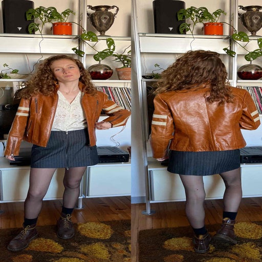 Leather jacket