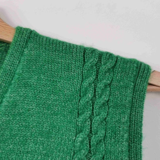 Sleeveless wool sweater