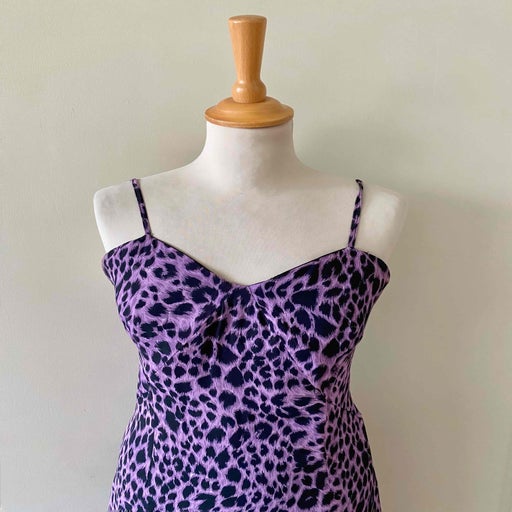 Long leopard dress