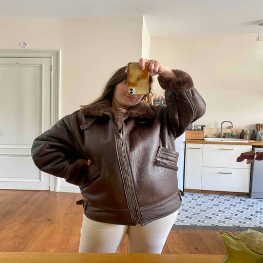 Shearling Bomber
