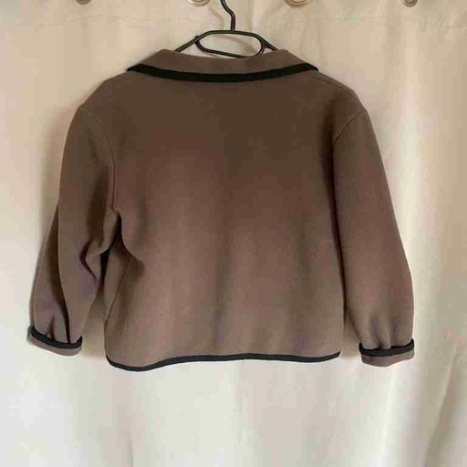 Short wool jacket
