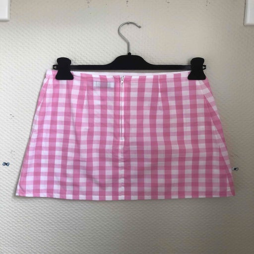 Cotton mini skirt