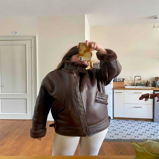 Shearling Bomber