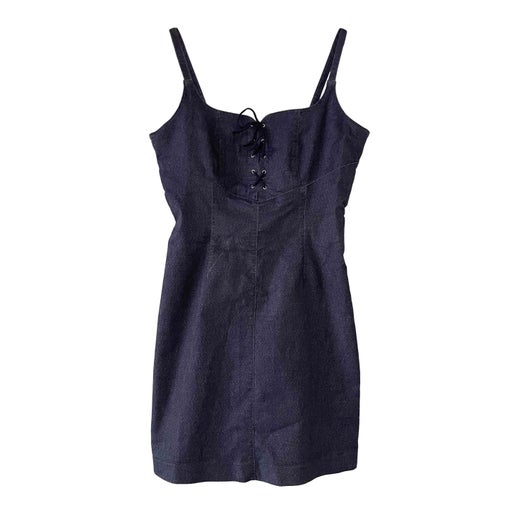 Mini robe en jean