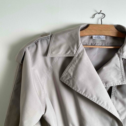 80's trench coat
