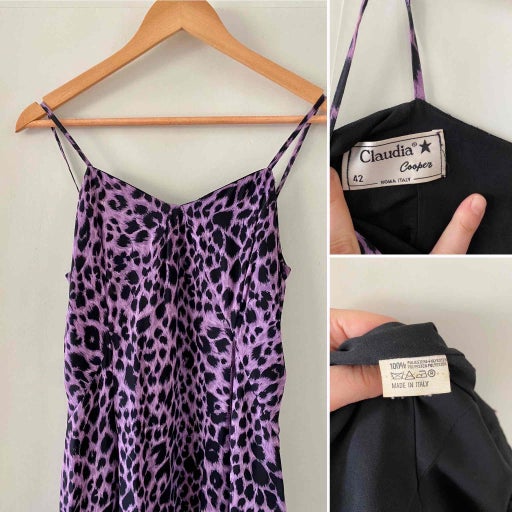 Long leopard dress