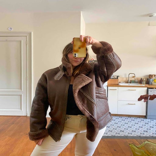 Shearling Bomber