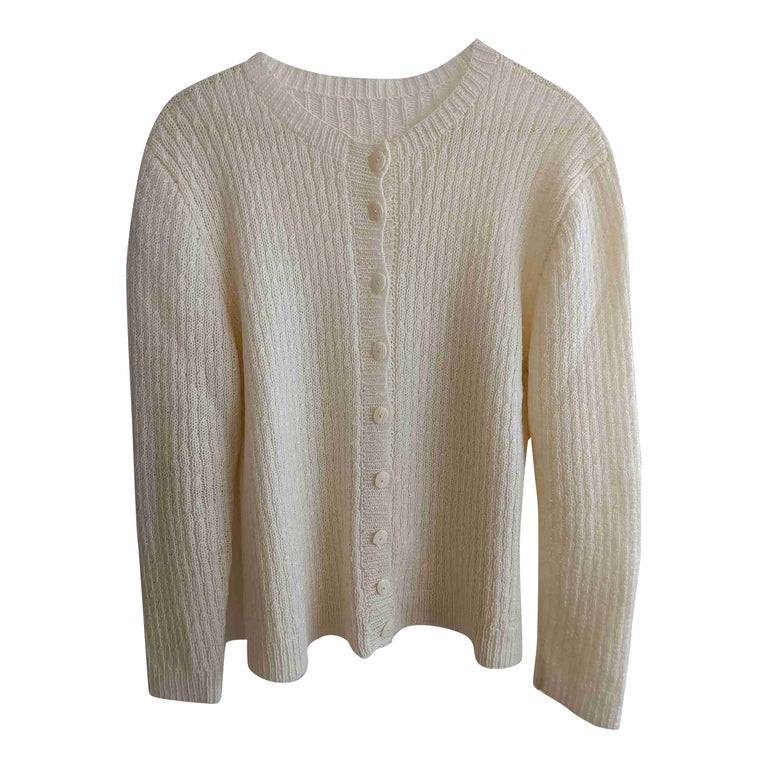 Cable knit cardigan