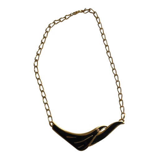 Enamel Pendant Necklace