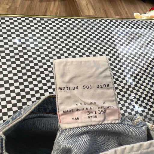 Levi's 501 W27L34 jeans