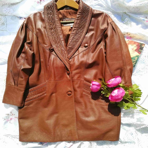 leather coat