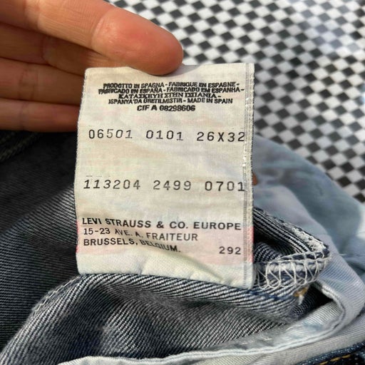 Levi's 501 W26L32 jeans