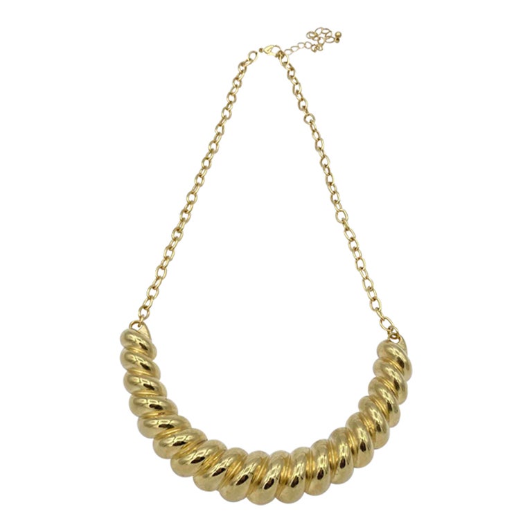 Gold-plated necklace