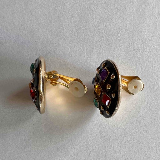 Enamel Earrings
