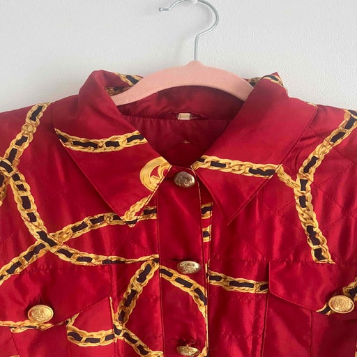 Silk quilted jacket