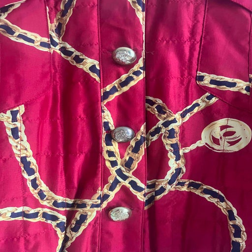 Silk quilted jacket