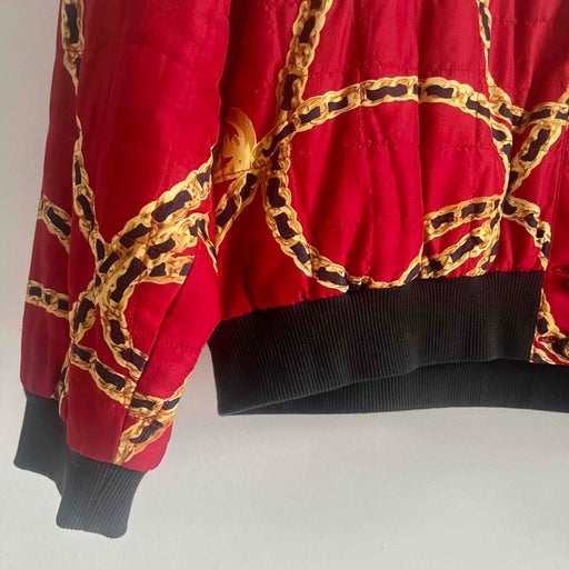 Silk quilted jacket