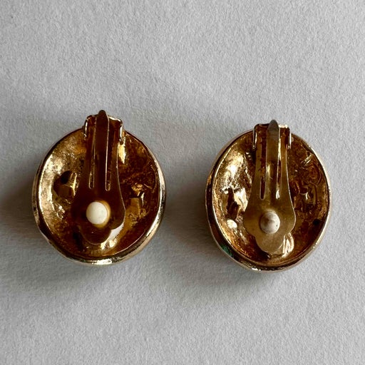 Enamel Earrings