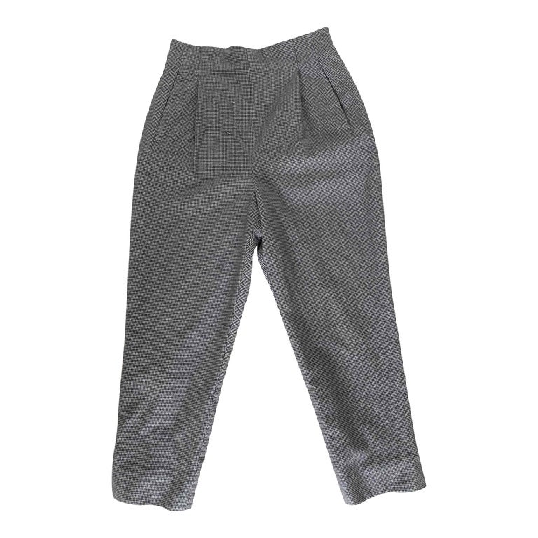 wool pants