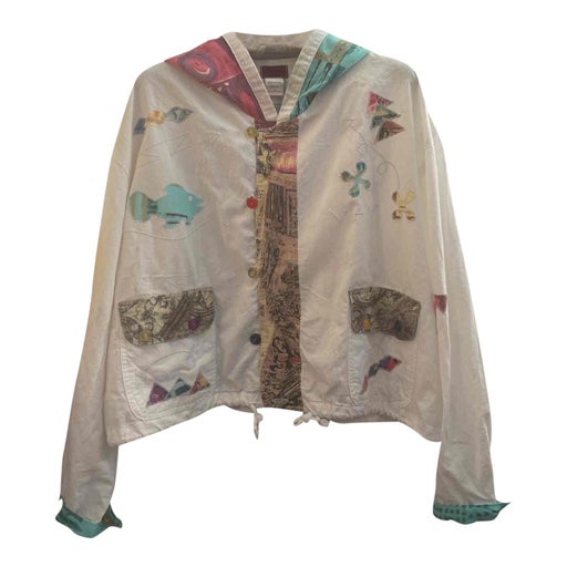 Short cotton jacket