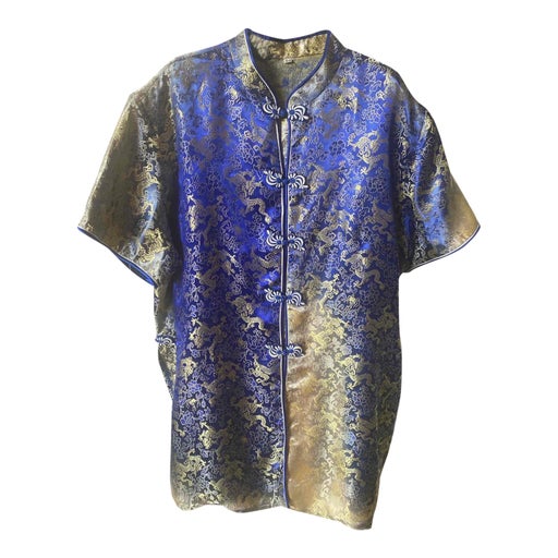 Asian satin top