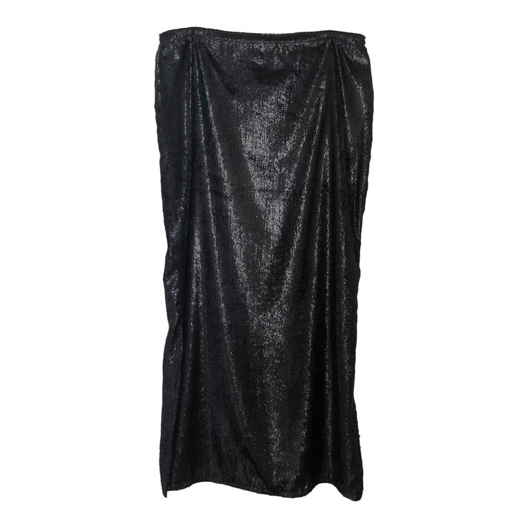 Velvet skirt