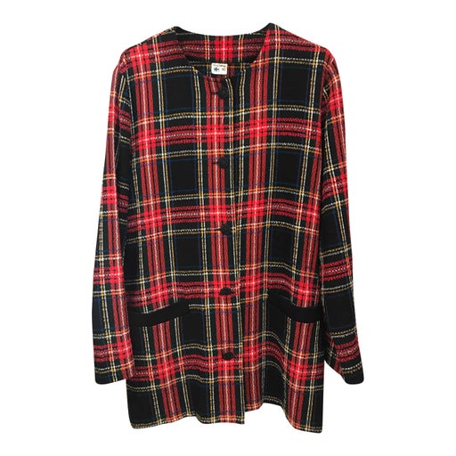 Veste tartan 80's