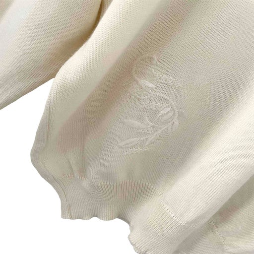 Embroidered sweater
