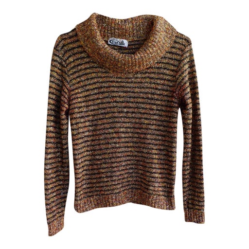 Lurex striped jumper