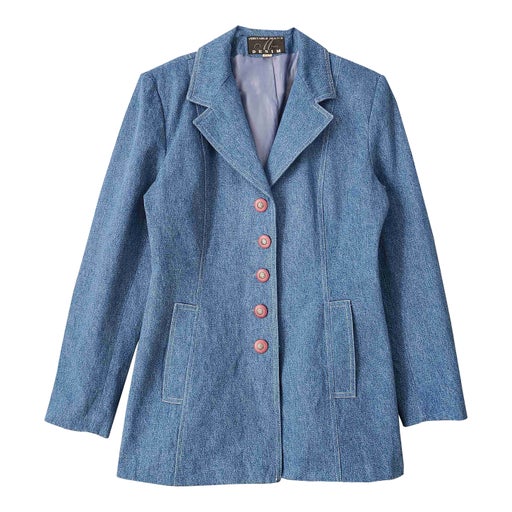 Denim blazer