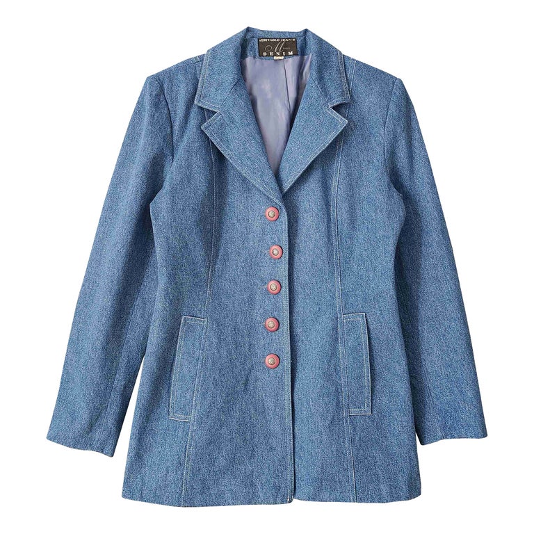 Denim blazer
