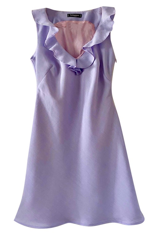Lilac midi dress