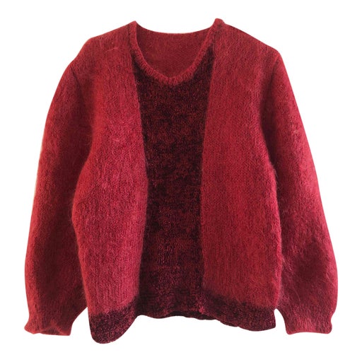 Angora sweater